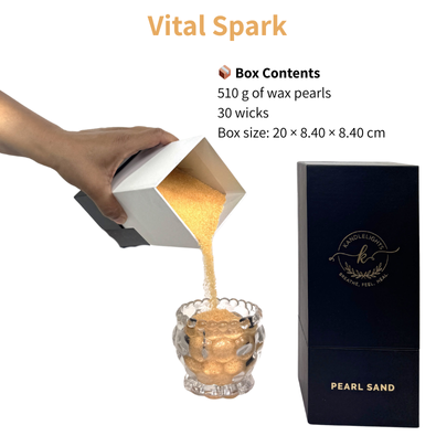 Vital Spark Pearled sand wax