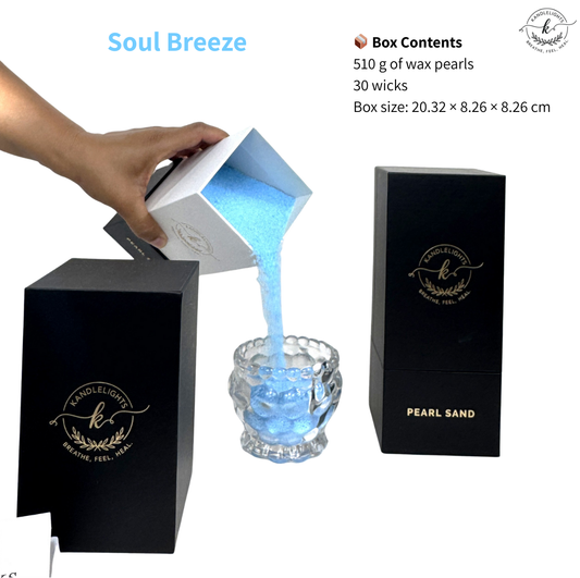 Soul Breeze  Pearled sand wax