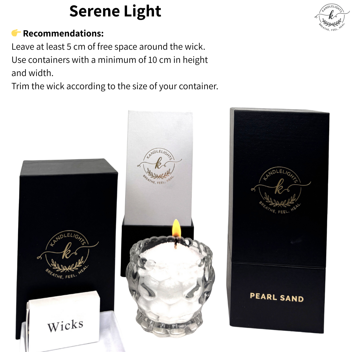Serene Light Pearled sand wax